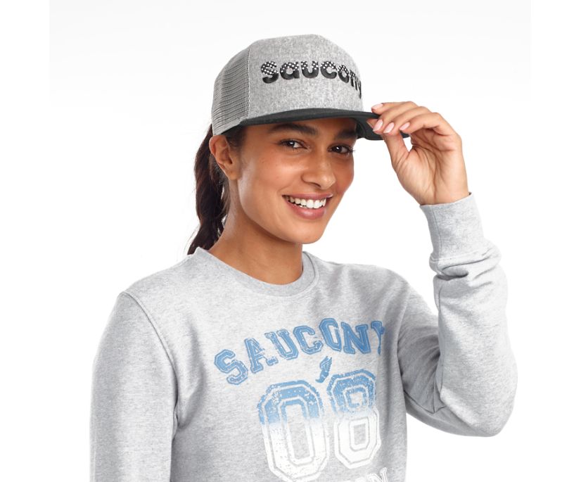 Női Saucony Trucker Kalap Világos Szürke | HU 916MQZ